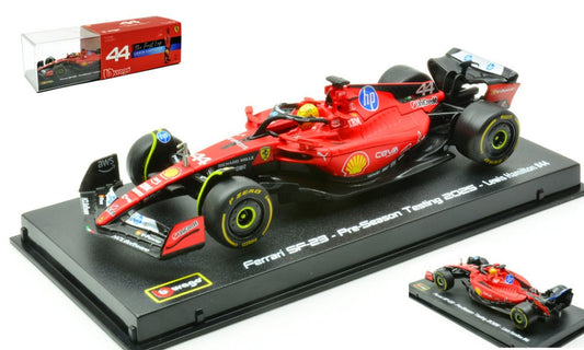 Burago - FERRARI F1 SF-23 N.44 LEWIS HAMILTON TEST FIORANO 2025 SIGNATURE 1:43 - Cod. BU36835H