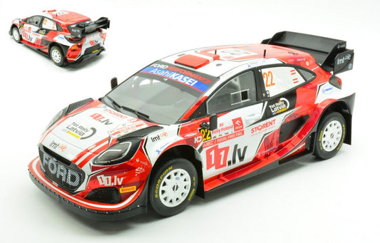 Ixo Model - FORD PUMA WRC N.22 RALLY POLEN 2024 SEEKS-FRANCIS 1:18 - Cod. 18RMC215