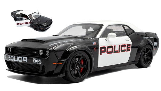 Solido - DODGE CHALLENGER R/T SCAT PACK WIDEBODY 2023 HIGHWAY POLICE 1:18 - Cod. SL1805715