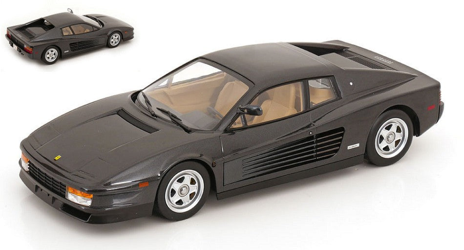 Kk Scale - FERRARI TESTAROSSA MONOSPECCHIO 1984 US VERSION FIRST MIAMI VICE 1:18 - Cod. KKDC180504