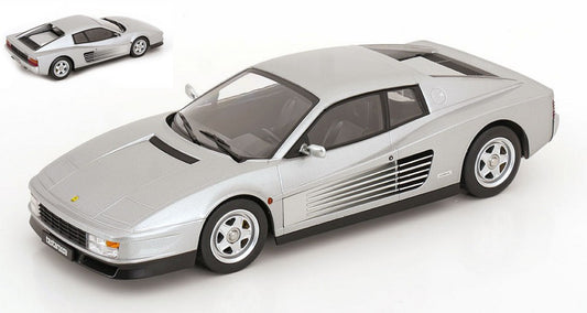 Kk Scale - FERRARI TESTAROSSA 1986 SILVER-GREYMETALLIC 1:18 - Cod. KKDC180515