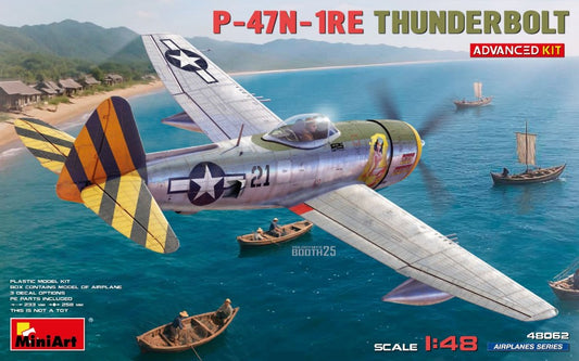 Miniart - P-47N-1RE THUNDERBOLT ADVANCED KIT 1:48 - Cod. MIN48062