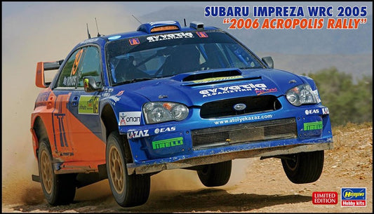 Hasegawa - SUBARU IMPREZA WRC 2005 2006 ACROPOLIS RALLY KIT 1:24 - Cod. HA20774
