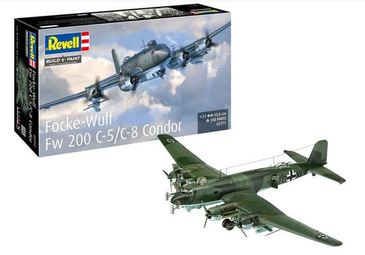 Revell - FOCKE-WULF Fw 200 C-5/C-8 CONDOR KIT 1:72 - Cod. RV03777
