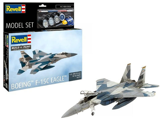 Revell - BOEING F-15C EAGLE MODEL SET KIT 1:72 - Cod. RV63778