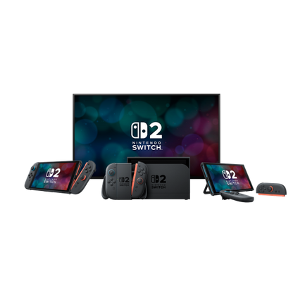 Switch 2 Console Black + Mario Kart World