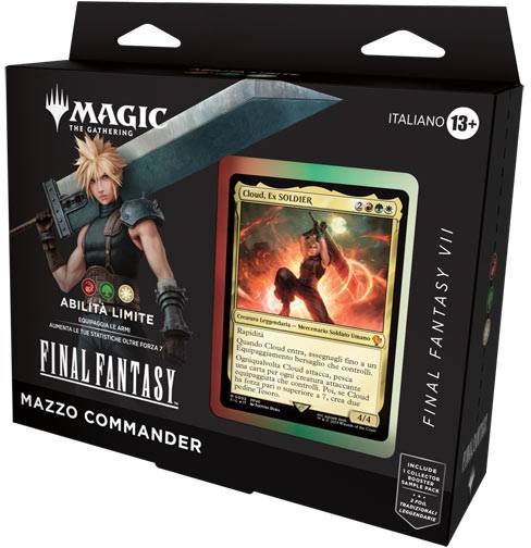 Magic: The Gathering Mazzo Commander Abilità Limite FFVII - ITA