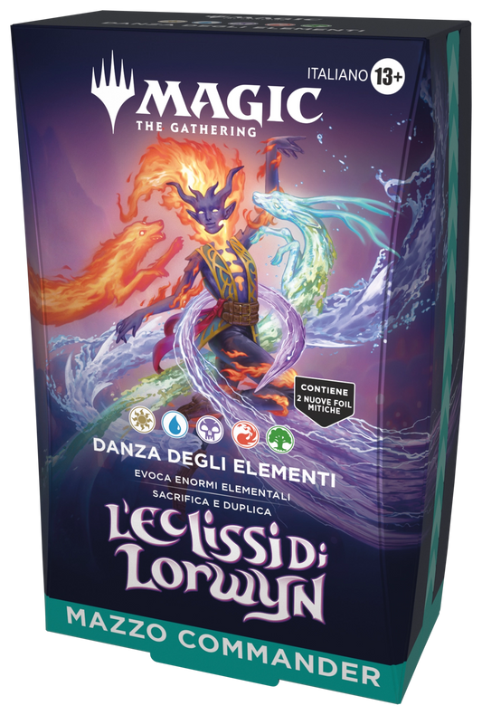 Magic: The Gathering Mazzo Commander Danza Degli Elementi - L'Eclissi di Lorwyn