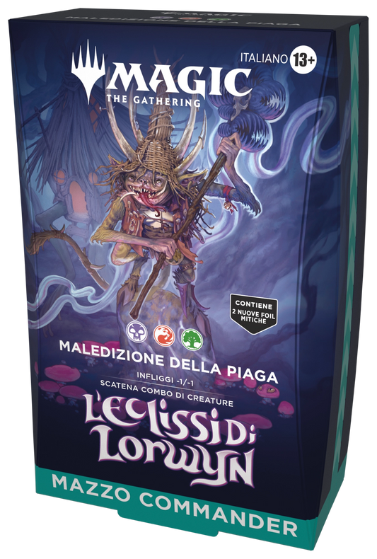 Magic: The Gathering Mazzo Commander Maledizione della Piaga - L'Eclissi di Lorwyn